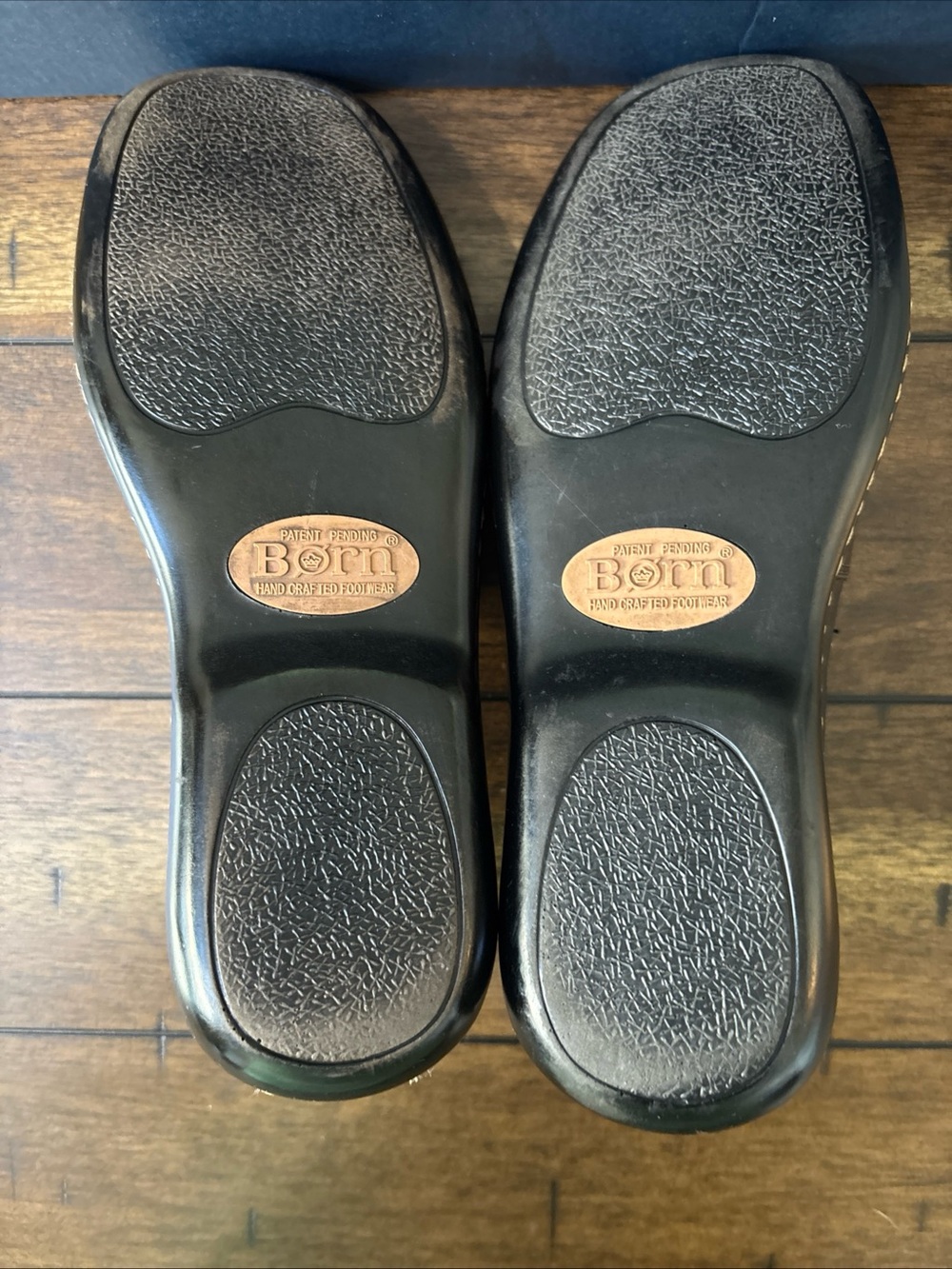 Born W3572 Women's Brown Leather Comfort Slip On Loafers Clogs Size US 6.5 - Picture 8 of 8